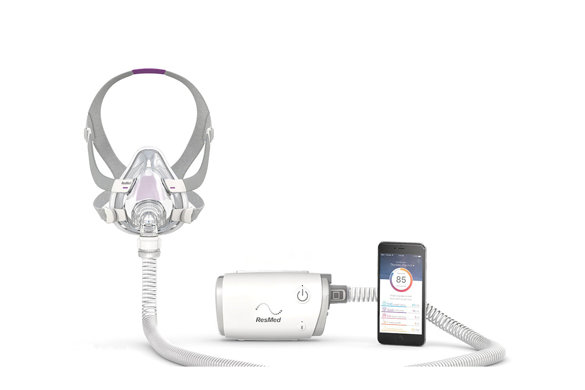 ResMed AirMini Automatic CPAP Bedside Starter Kit (Mask Included)